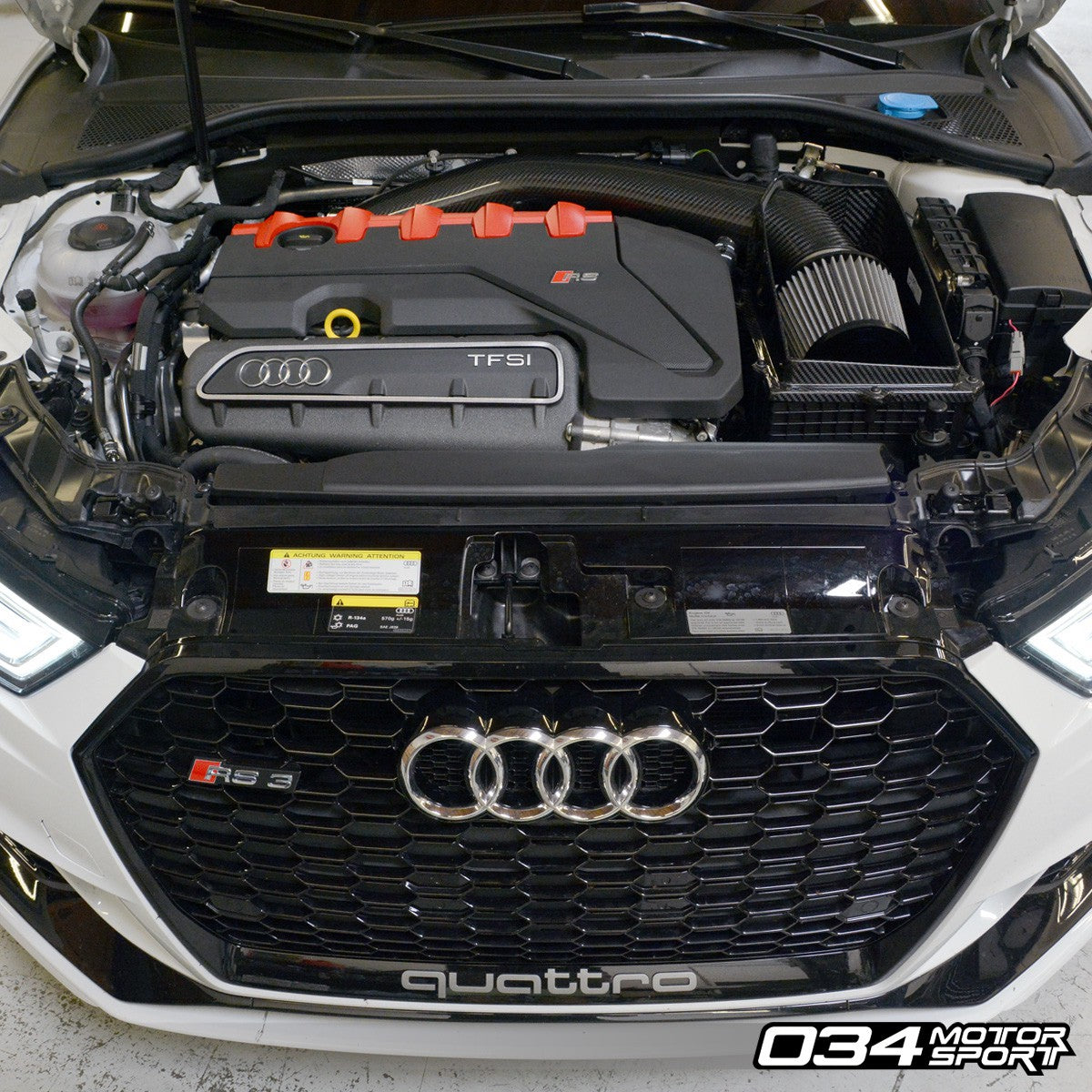 034Motorsport | Carbon Fiber Open-top Cold Air Intake (Audi RS3 8V / TTRS 8S) - ModsDirect
