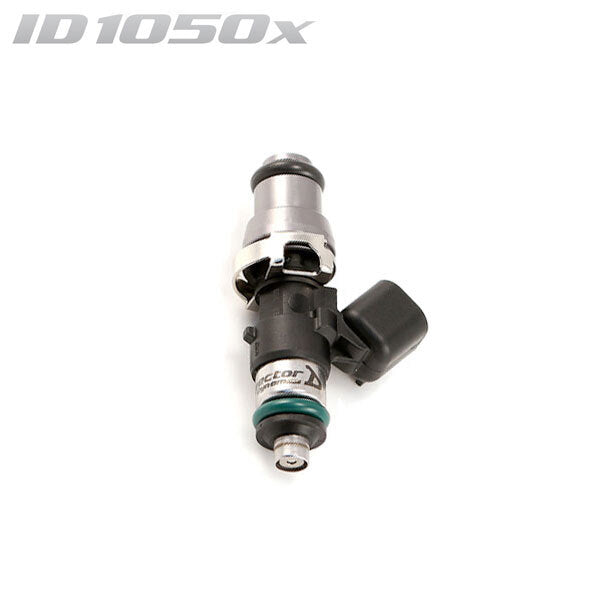 Injector Dynamics ID1050-XDS 48mm Single Injector w/14mm Grey Adaptor Top, 14mm Lower O-ring- Universal