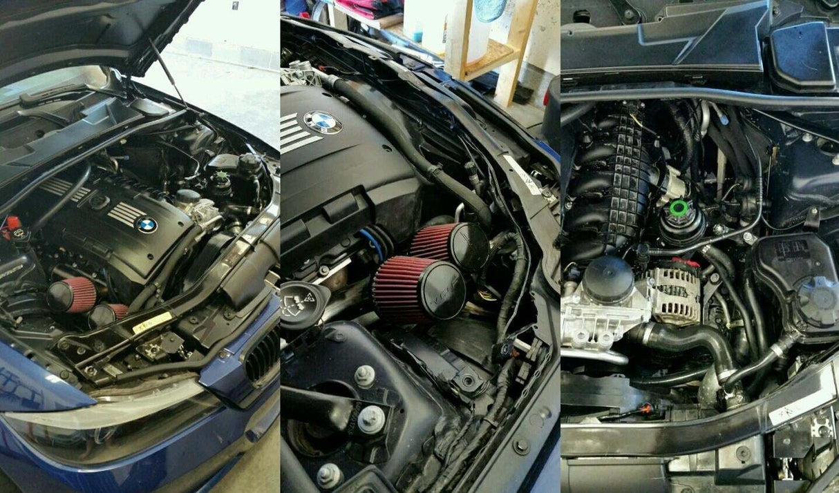 VRSF Stainless Steel High Flow Inlet Intake Kit N54 07-10 BMW 335i / 08-10 BMW 135i (2" Turbo Inlet)