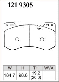 DIXCEL Front Brake Pads – BMW M2 (G87) / M3 (G80) / M4 (G82) - Daily / Street (M Type)