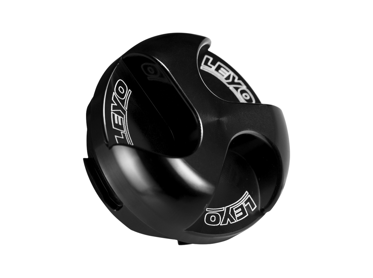 LEYO Motorsport | Replacement Billet Oil Cap (Black) - ModsDirect