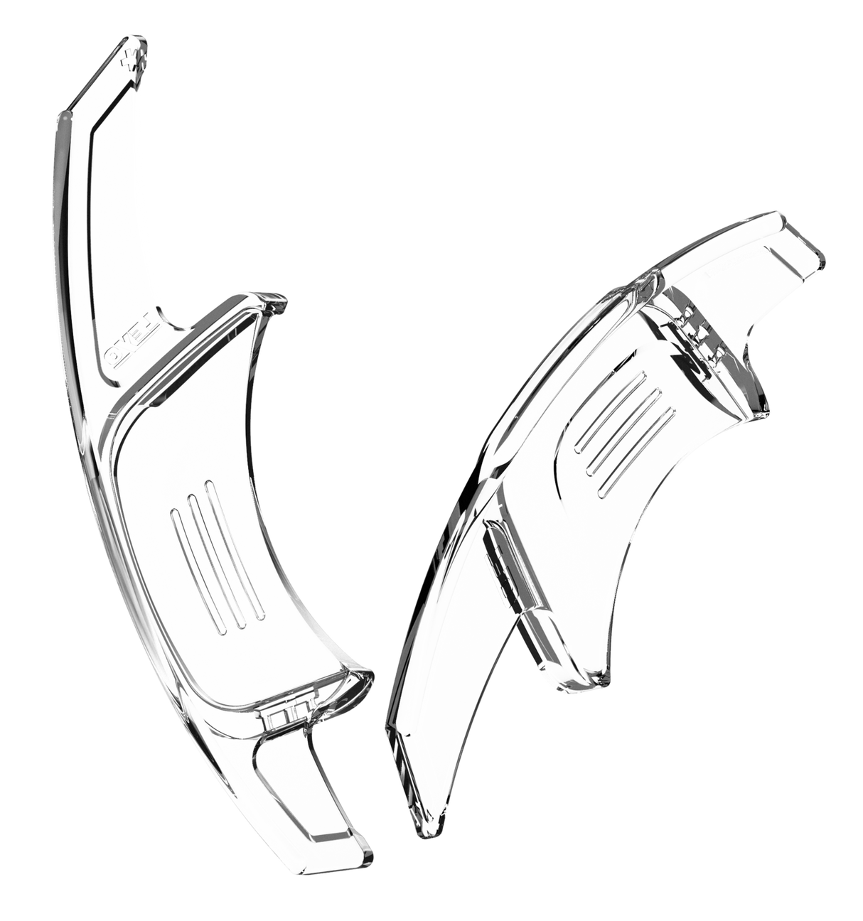 LEYO Motorsport | Clear Paddle Shifter Extension (Golf GTI/R, RLine MK7) - ModsDirect