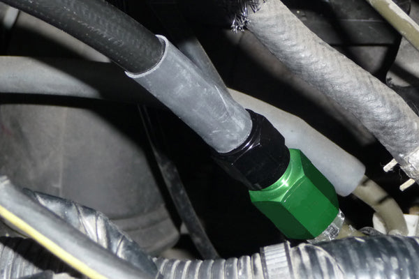 Radium M14 Inverted Flare to 6AN Adapter Fitting Short (Mitsubishi Style)