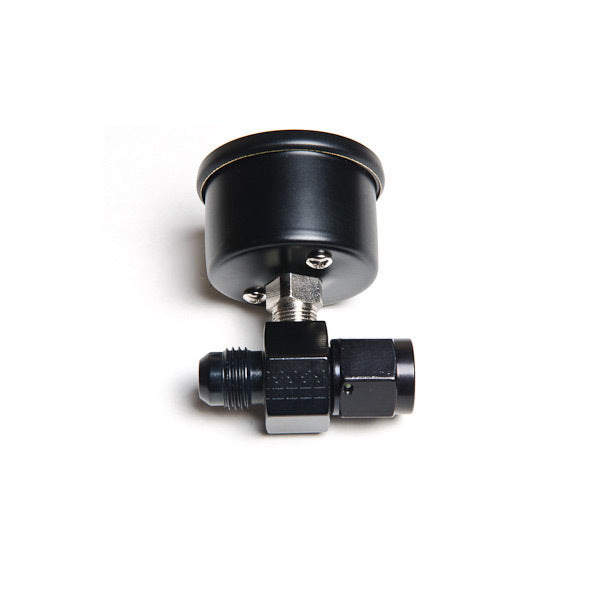 Radium AN Male to Female Fitting w/Inline 1/8" NPT Female Port- 6AN