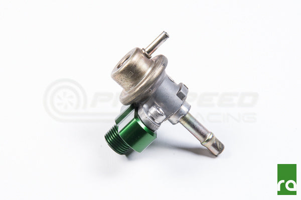 Radium FPR Adaptor 3/8" NPT, 11mm Bore, 32mm Spacing, M5 - Nissan/Subaru/Mazda RX-7