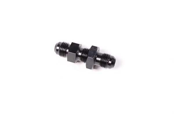 Radium AN Bulkhead Fitting with Jam Nut- 6AN to 6AN Male