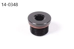 Radium AN ORB Round Internal Hex Plug- 4AN
