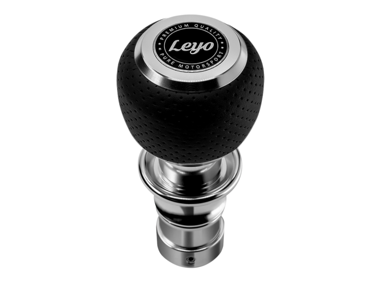 LEYO Motorsport | Nappa DSG Shift Knob (Silver) - ModsDirect