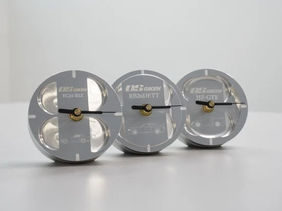 OS Giken Piston-type Clock (TC24-B1Z, RB26DETT, 2JZ-GTE)