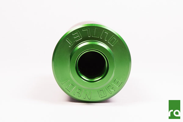 Radium High Flow Fuel Filter- Stainless - 100 Micron