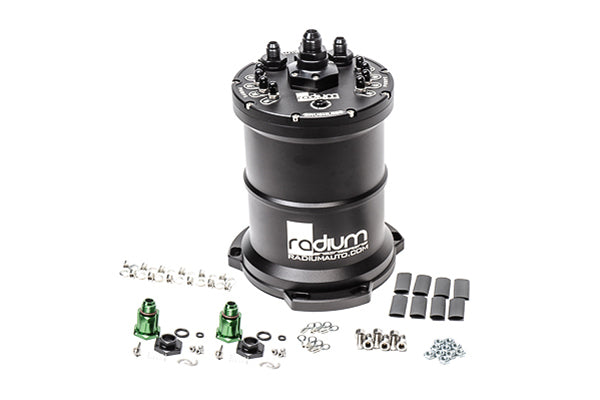 Radium MPFST Multi-Pump Fuel Surge Tank Suit Ti Automotive E5LM, No Pumps