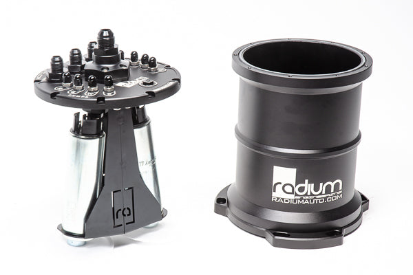 Radium MPFST Multi-Pump Fuel Surge Tank Suit Ti Automotive E5LM, No Pumps