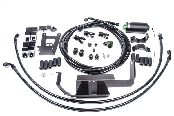 Radium Fuel Hanger Feed Kit w/Filter - Nissan GT-R R35- Stainless