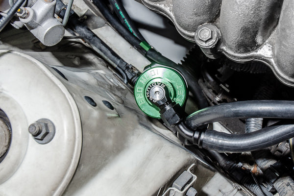 Radium Fuel Hanger Plumbing Kit w/Filter - Nissan Silvia, 180SX S13/Skyline R32- 10 Micron Stainless