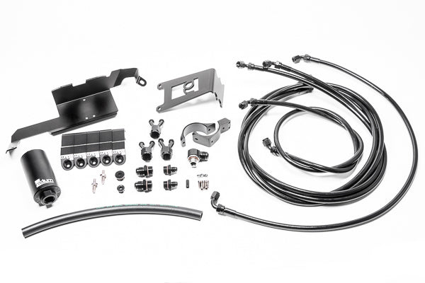 Radium Fuel Hanger Feed Kit w/Filter - Nissan GT-R R35- Microglass