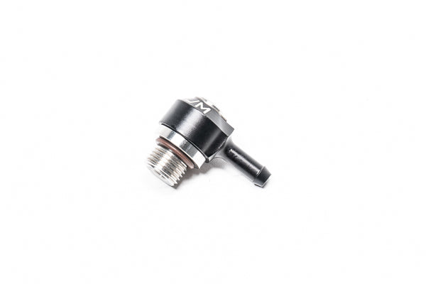 Radium V2 AN ORB to Hose Barb Low Profile Swivel Banjo Fittings- 6AN ORB Swivel Banjo to 6.5mm Barb