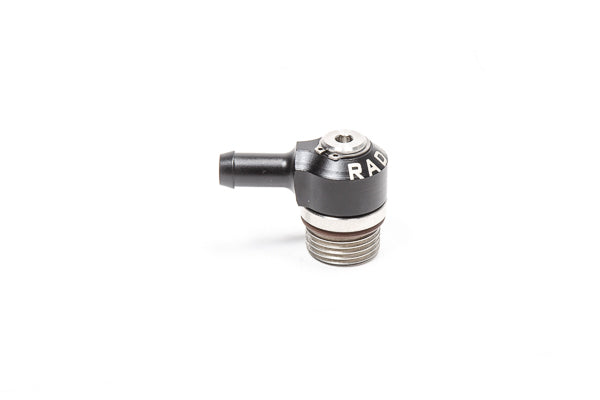 Radium V2 AN ORB to Hose Barb Low Profile Swivel Banjo Fittings- 8AN ORB Swivel Banjo to 8.5mm Barb