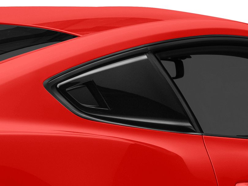 MP CONCEPTS | Eleanor Style Quarter Window Scoops - Gloss Black - ModsDirect