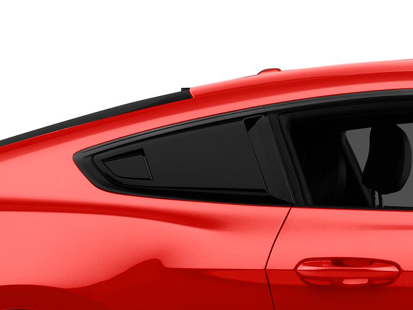 MP CONCEPTS | Eleanor Style Quarter Window Scoops - Gloss Black - ModsDirect