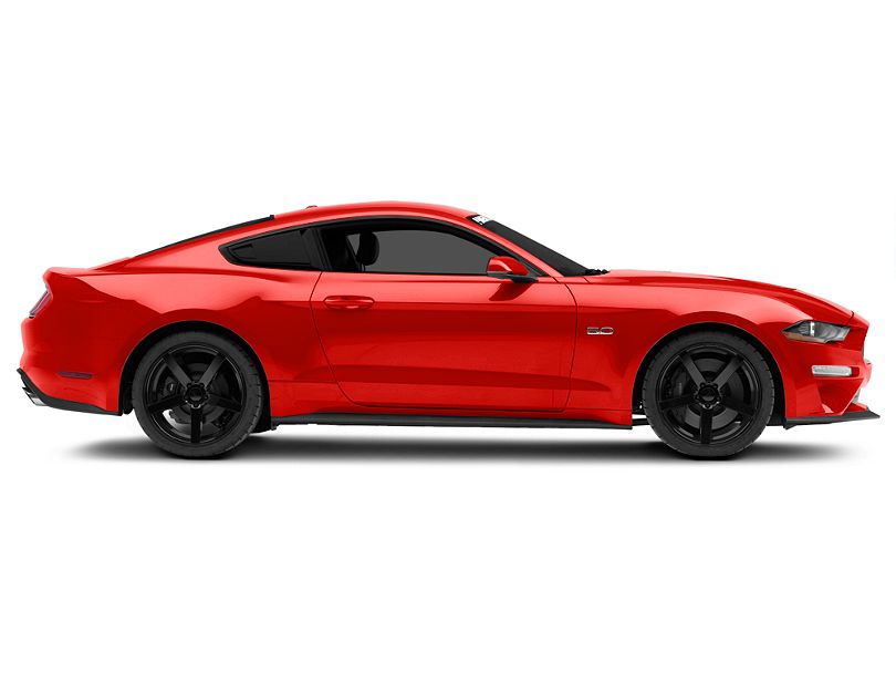 MP CONCEPTS | Eleanor Style Quarter Window Scoops - Gloss Black - ModsDirect