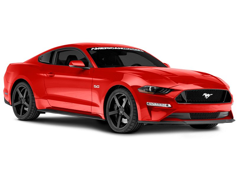 MP CONCEPTS | Eleanor Style Quarter Window Scoops - Gloss Black - ModsDirect