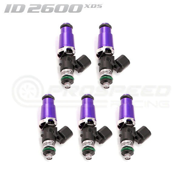 Injector Dynamics ID2600-XDS Direct Fit Injectors Set of 5- Ford Focus XR5 LS/LT/LV