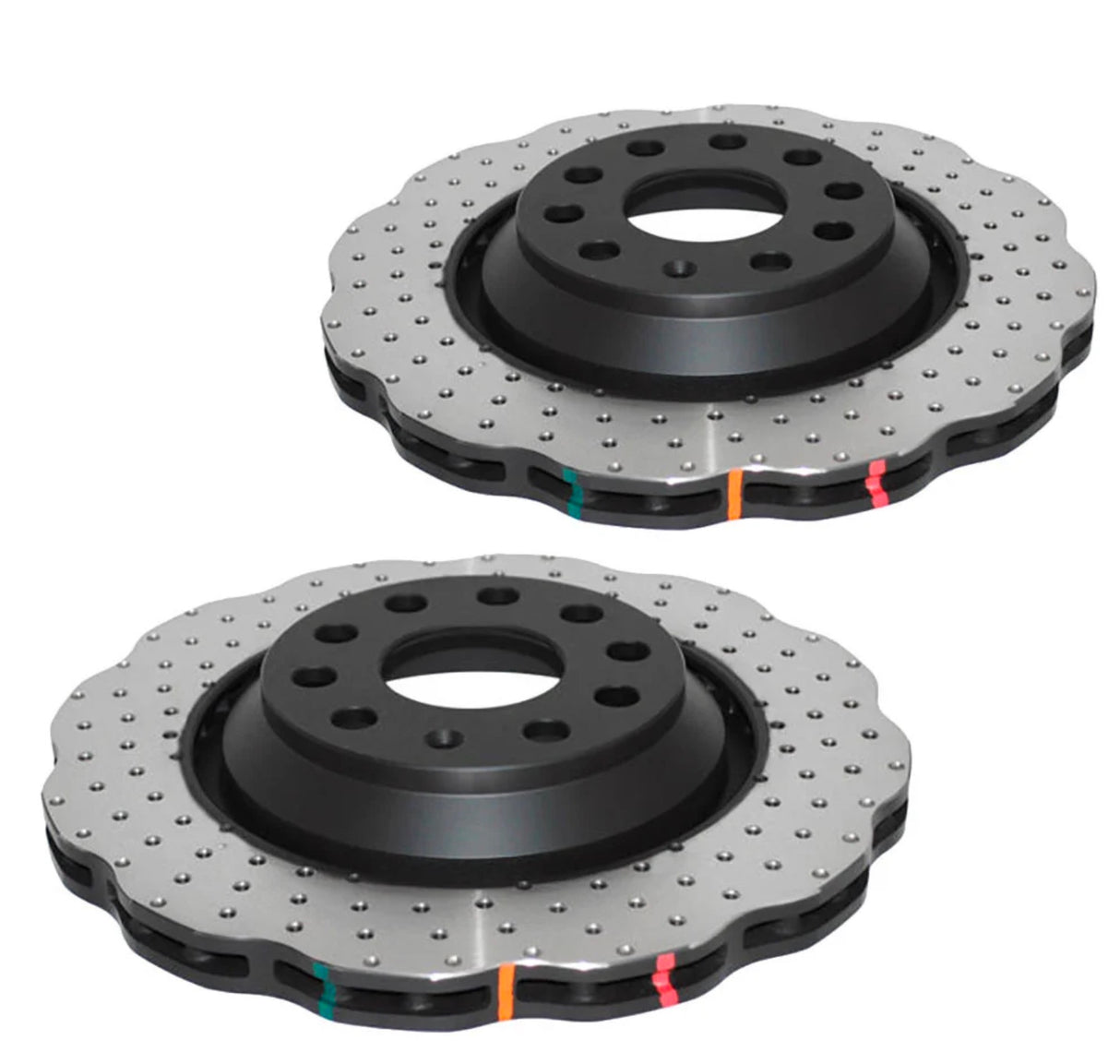 DBA | 42809WXD 4000 Series Wave Cross Drilled Rear Rotors PAIR - ModsDirect