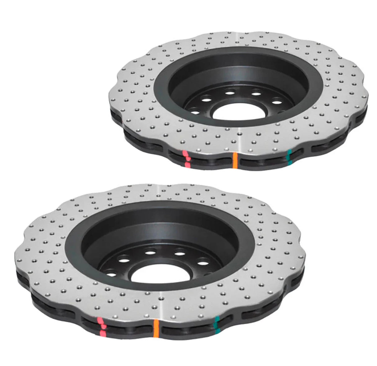 DBA | 42809WXD 4000 Series Wave Cross Drilled Rear Rotors PAIR - ModsDirect