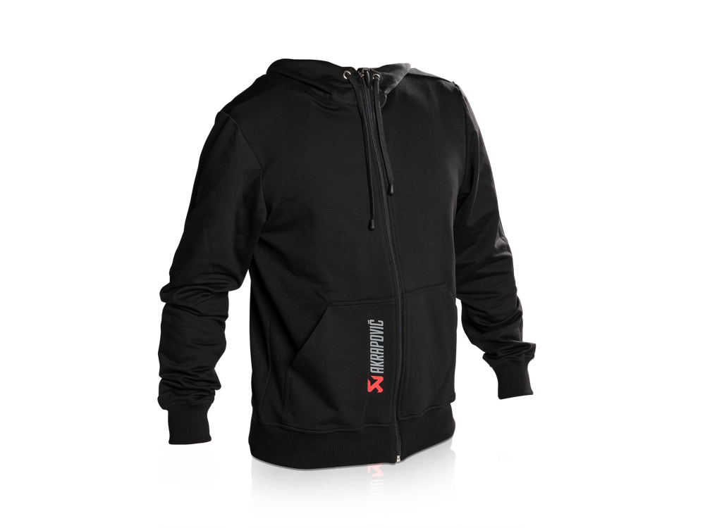 Akrapovic Mens Hoodie - Black/Red XL - ModsDirect