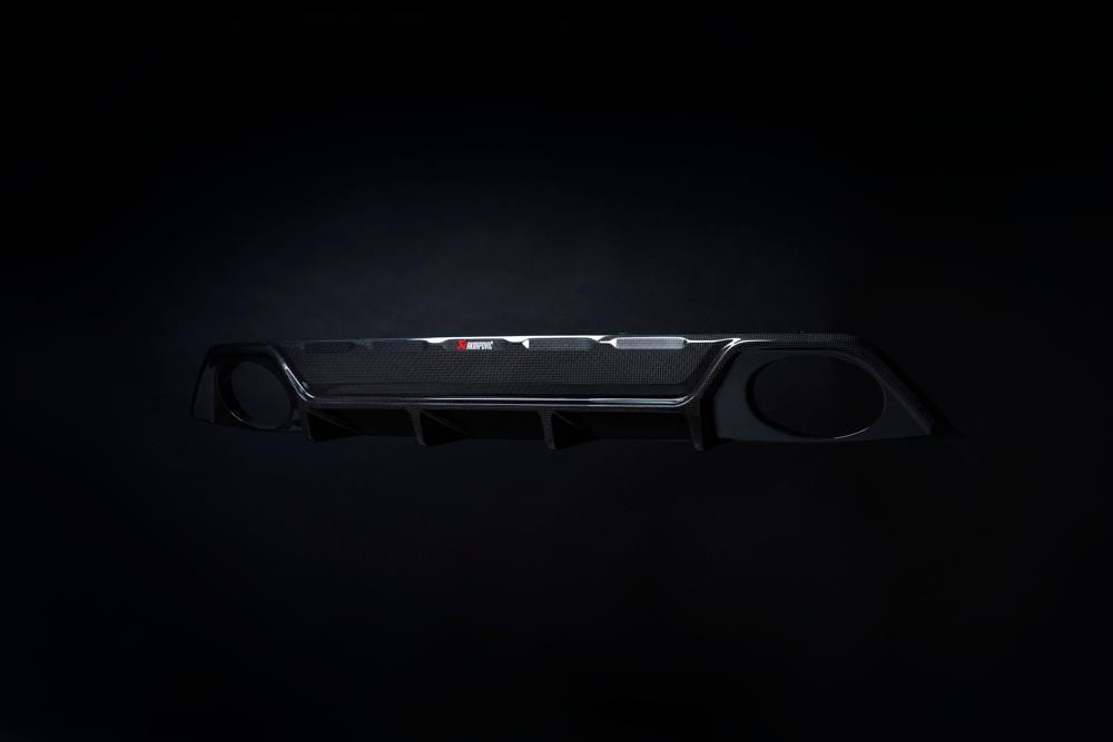 Akrapovic Rear Carbon Fibre Diffuser - Gloss for Audi 8Y RS3 - ModsDirect
