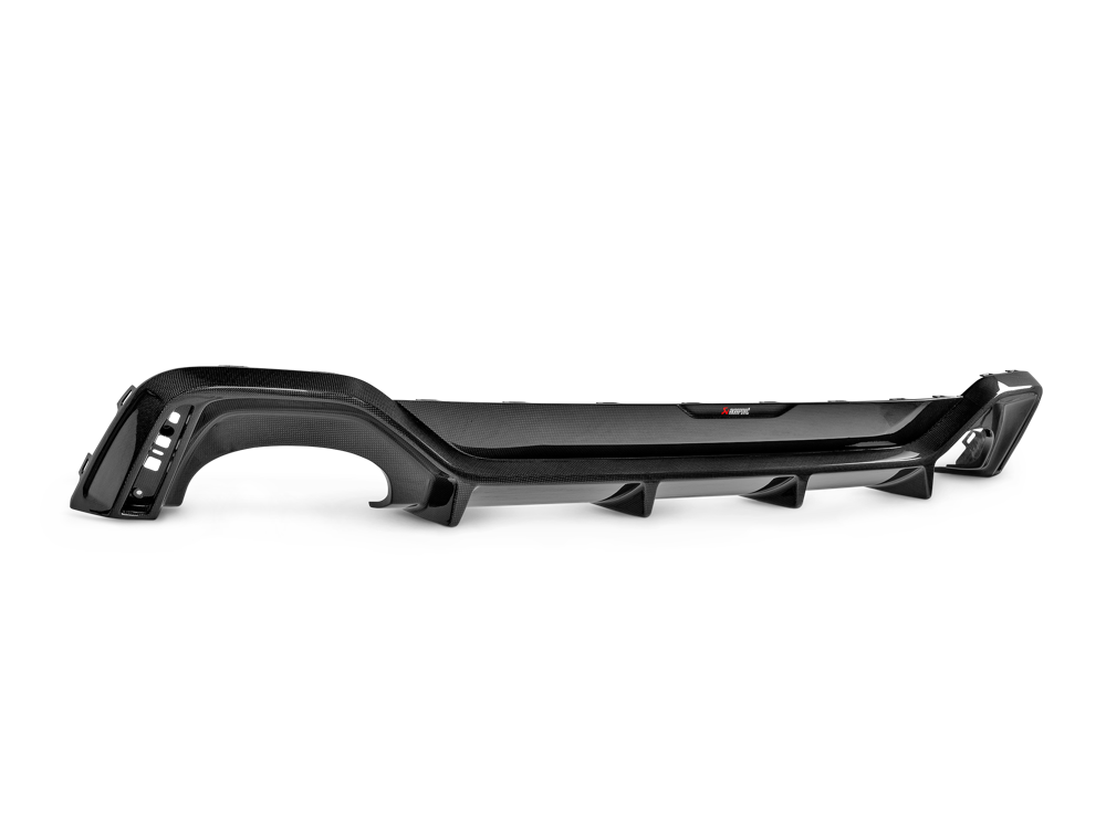 Akrapovic Rear Carbon Fibre Diffuser - Gloss for Audi RS6/RS7 (C8) - ModsDirect