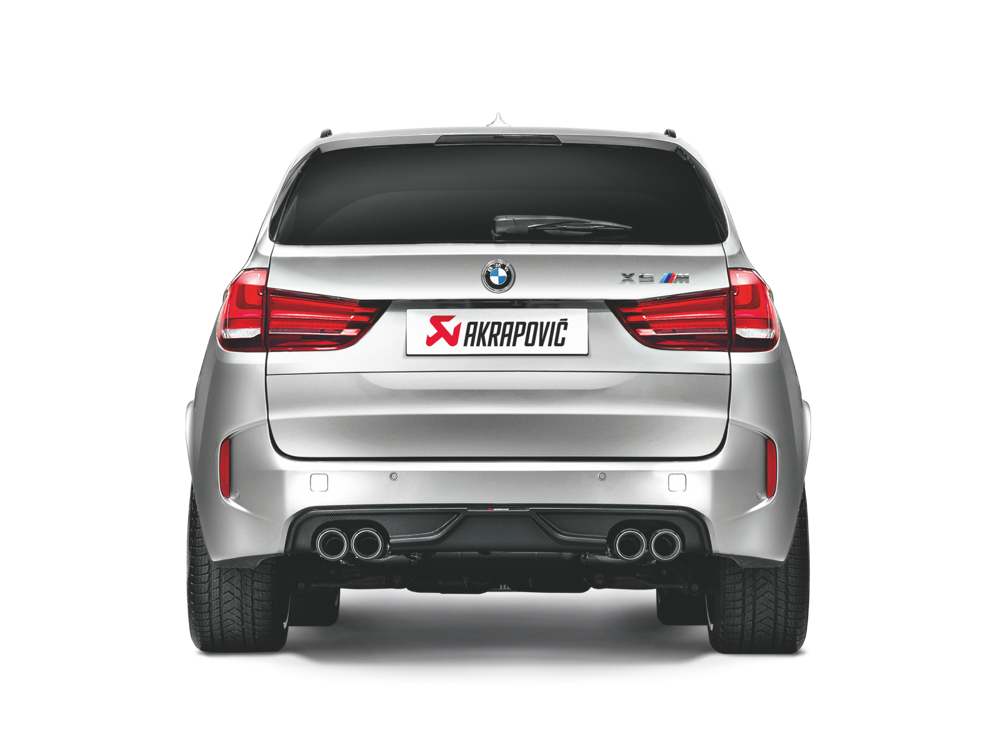 Akrapovic Rear Carbon Fibre Diffuser - Matte for X5M (F85) - ModsDirect