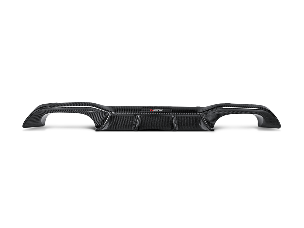Akrapovic Rear Carbon Fibre Diffuser - Gloss for M2 (F87) - ModsDirect