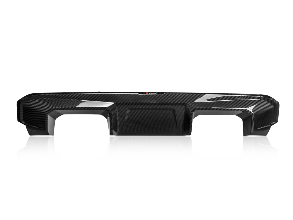 Akrapovic Rear Carbon Fibre Diffuser - Gloss for M3/M4 (G8X) - ModsDirect