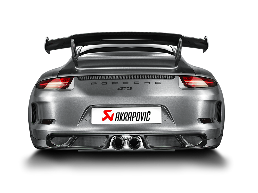 Akrapovic Rear Carbon Fibre Diffuser for Porsche 911 GT3 (991) - ModsDirect