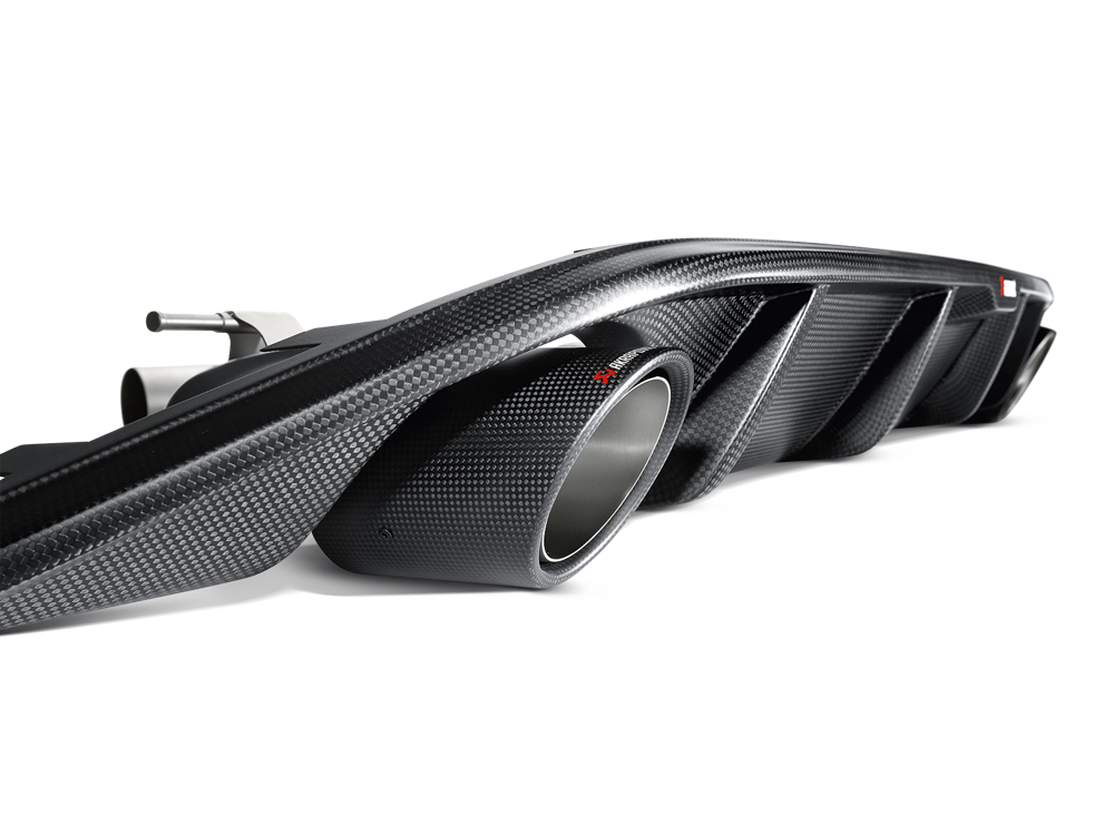Akrapovic Rear Carbon Fibre Diffuser for MK7 GTI - ModsDirect