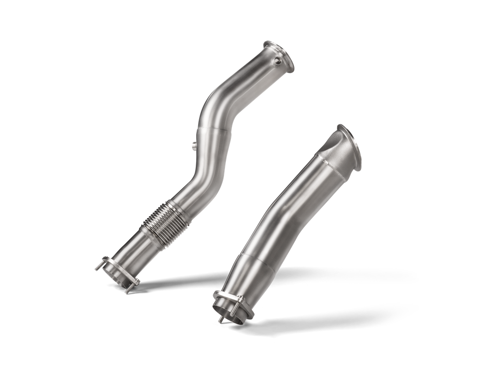 Akrapovic Downpipe w/o Cat (SS) for BMW G8X M3/M4 - ModsDirect