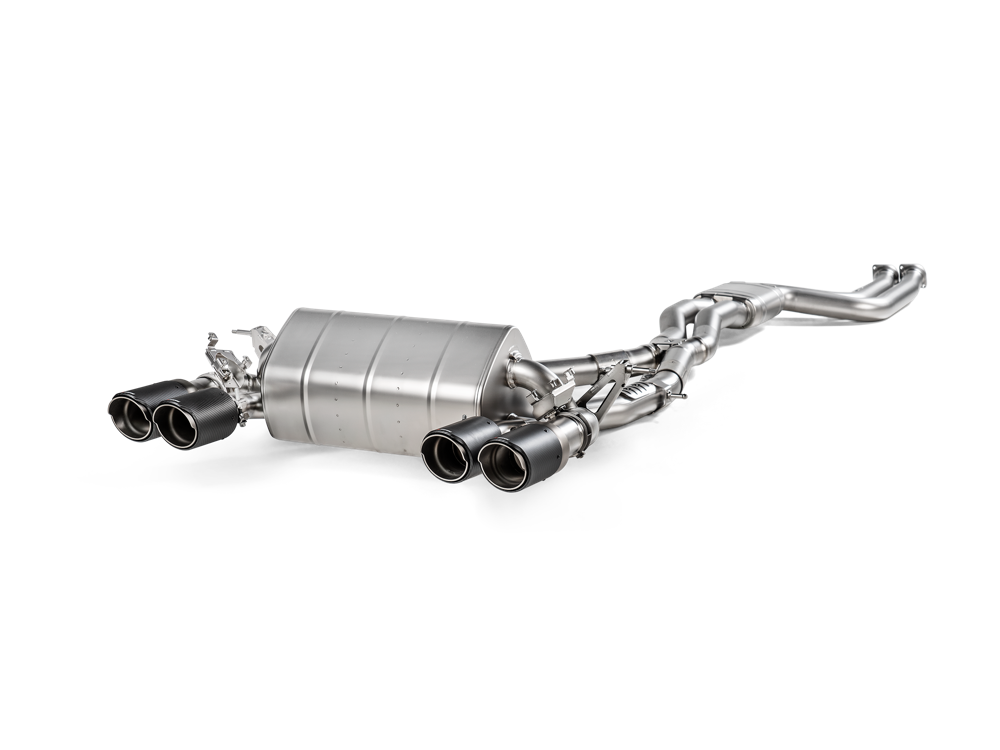 Akrapovic Evolution Link Pipe Set (Titanium) for OPF BMW M4 (F82, F83) - ModsDirect