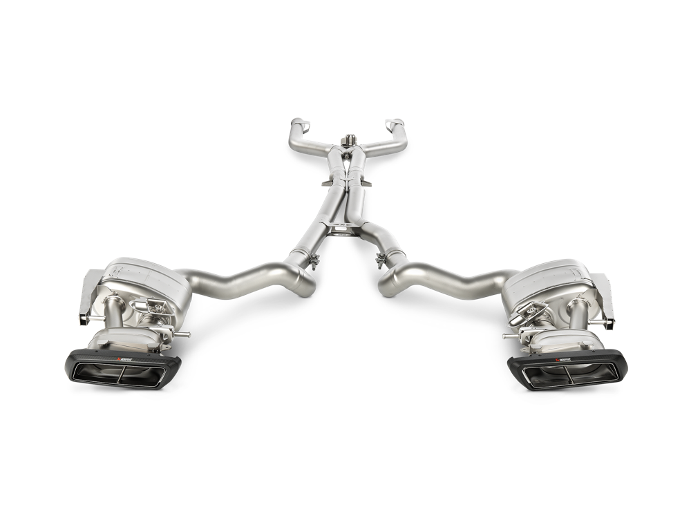 Akrapovic Evolution Link Pipe Set (Titanium) for Mercedes C63 (C205/S205/W205) - ModsDirect