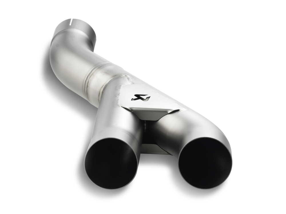 Akrapovic Link Pipe Set (Titanium) for Cayenne Diesel (Not S) - ModsDirect
