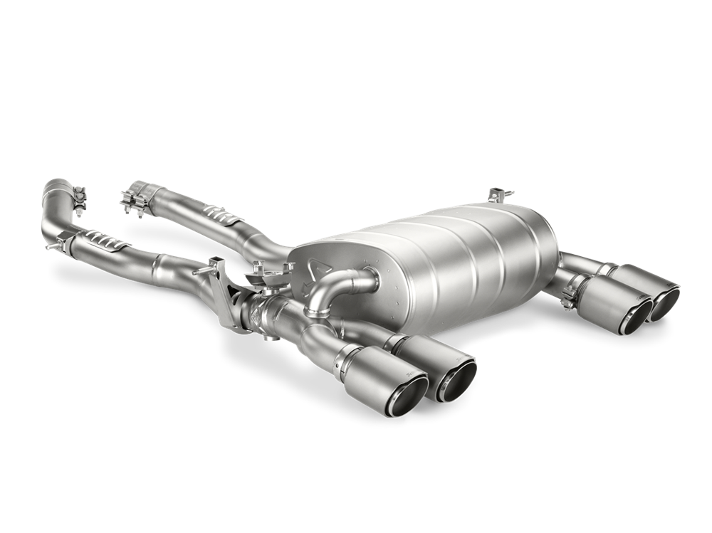 Akrapovic Slip-On Line (Titanium) for BMW M3 / M4 (F80, F82, F83) - ModsDirect