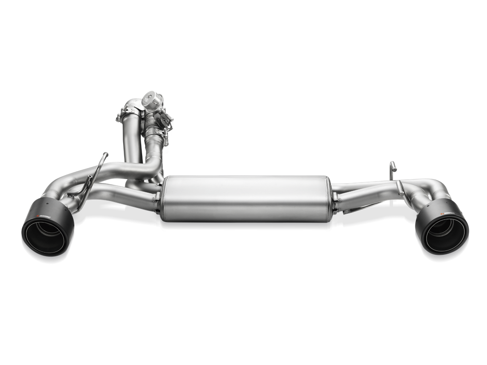 Akrapovic Slip-On Line (SS) for Abarth 500/595 without TailPipes - ModsDirect