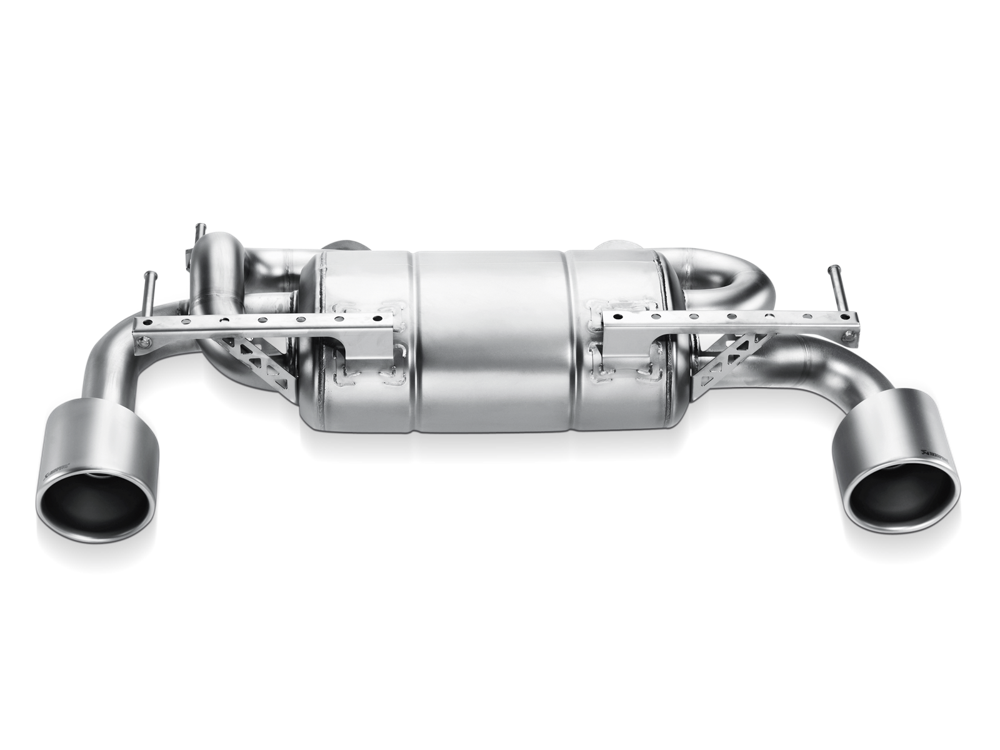 Akrapovic Slip-On Line (SS) for Nissan 370Z - ModsDirect