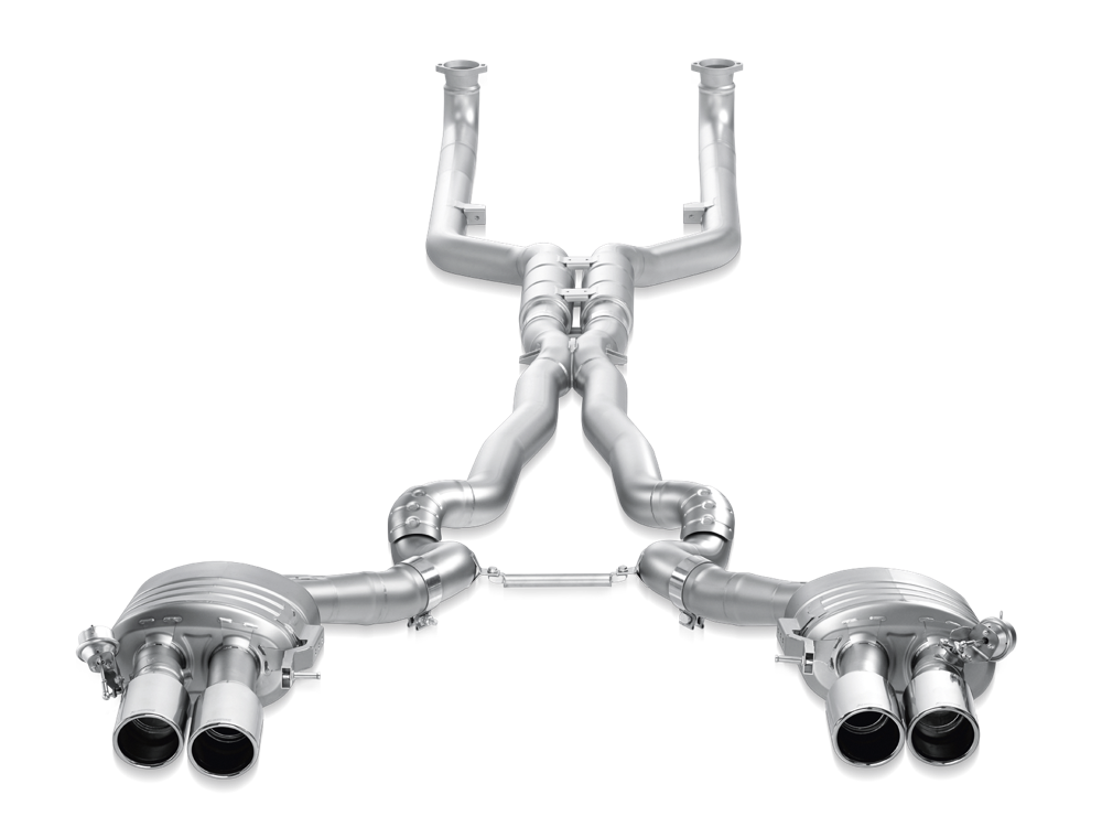 Akrapovic Evolution Line (Titanium) for BMW M6 (F12, F13) - ModsDirect