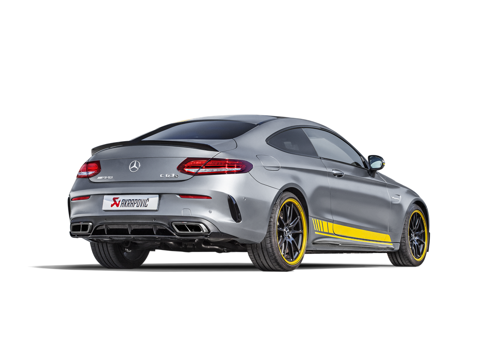 Akrapovic Evolution Line (Titanium) for Mercedes C63 Coupe (C205) - ModsDirect