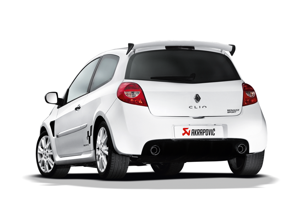 Akrapovic Slip-On Line (SS) for Renault Clio RS200 - ModsDirect