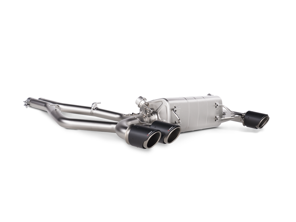 Akrapovic Slip-On Line (Titanium) for Alfa Romeo Giulia Quadrifoglio - ModsDirect