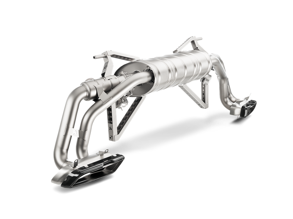 Akrapovic Slip-On Line (Titanium) for Audi R8 5.2 FSI Coupe/Spyder 2016 - ModsDirect