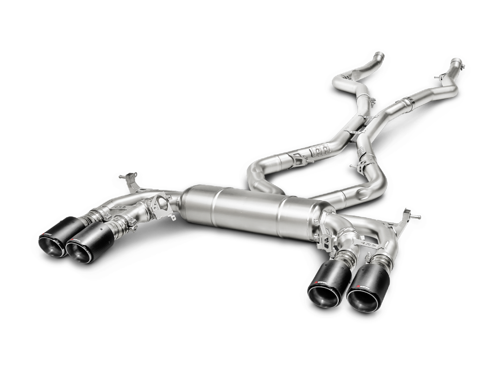 Akrapovic Evolution Line (Titanium) for X6M and X5M - ModsDirect