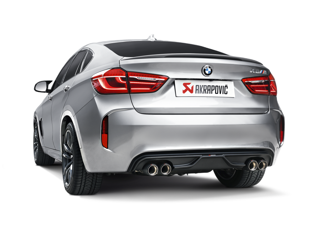Akrapovic Evolution Line (Titanium) for X6M and X5M - ModsDirect